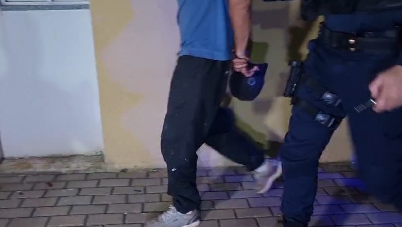 Guarda Municipal cumpre mandado de prisão no Bairro Coqueiral, em Cascavel
