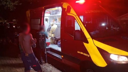 Motorista “joga” carro contra scooter elétrica e foge no Bairro Alto Alegre