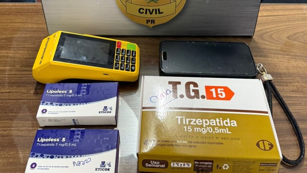 Polícia Civil do Paraná prende mãe e filha por venda ilegal de medicamentos para emagrecimento