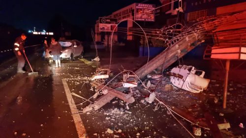 Colisões contra poste: Copel divulga ranking de cidade que mais tiveram colisões conta postes Colisões contra poste: Copel divulga ranking de cidade que mais tiveram colisões conta postes