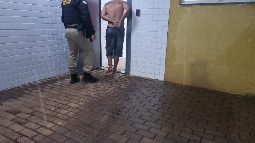 Corrida do crime: suspeito de furto sofre atropelamento e acaba detido