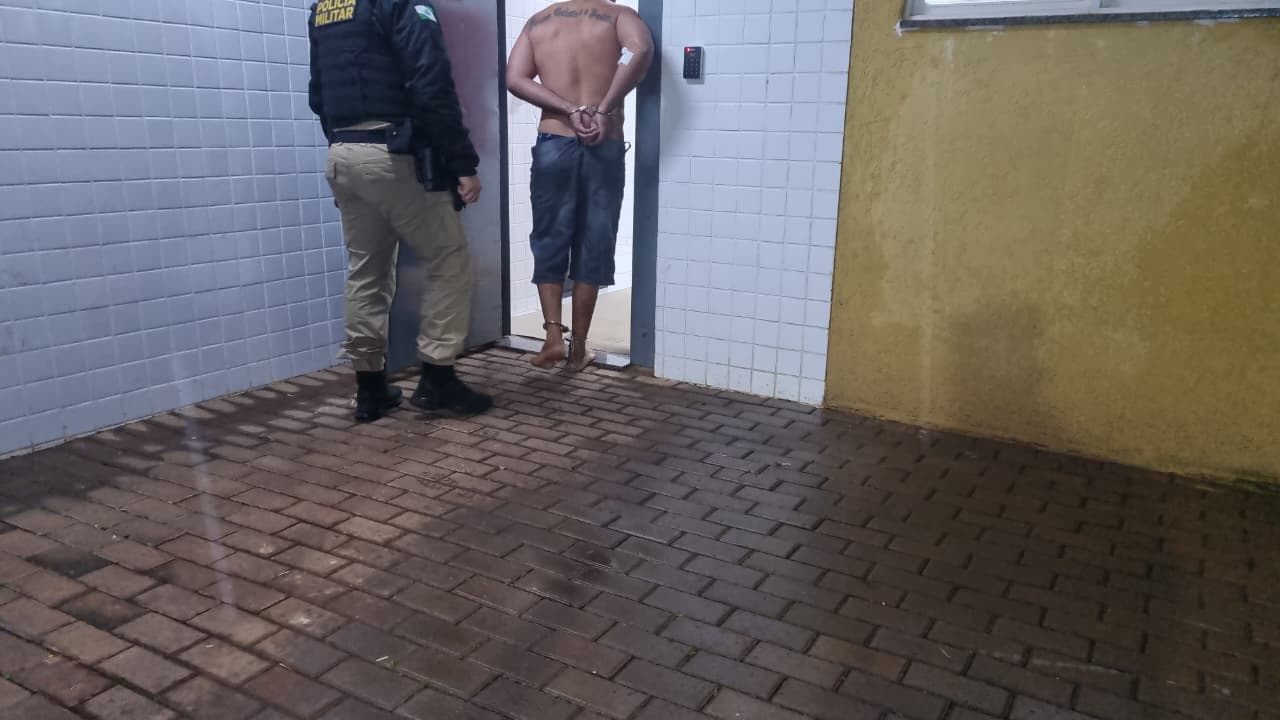 Corrida do crime: suspeito de furto sofre atropelamento e acaba detido