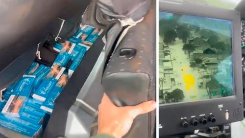 PM apreende veículo com 300 pacotes de cigarros contrabandeados em São Pedro do Iguaçu PM apreende veículo com 300 pacotes de cigarros contrabandeados em São Pedro do Iguaçu