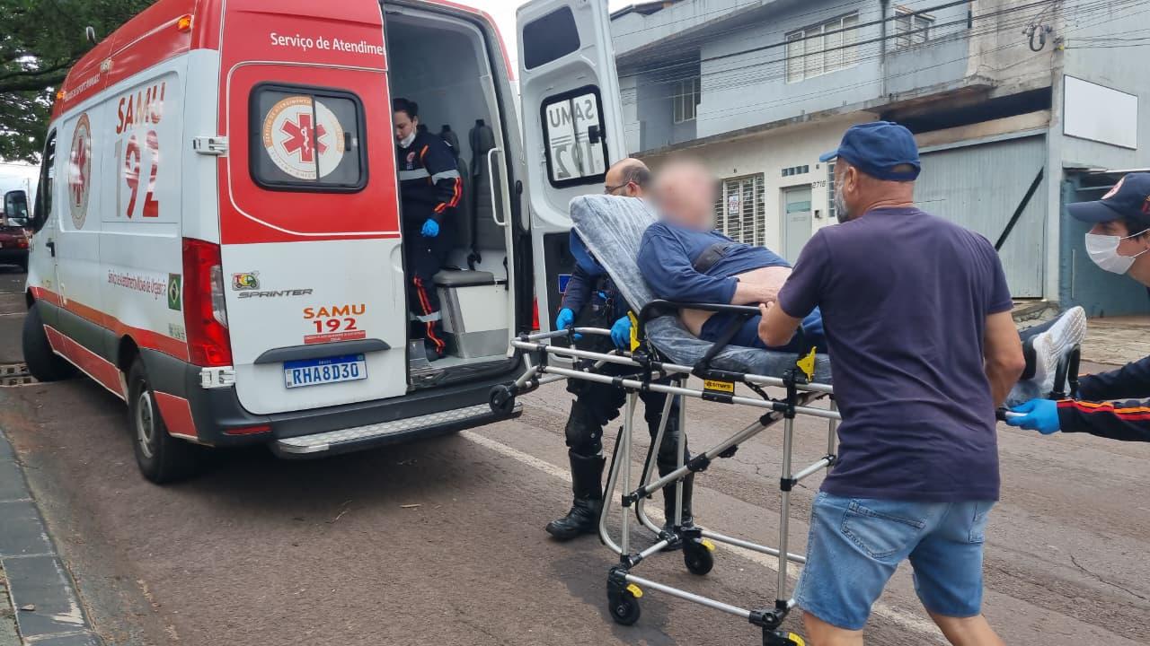 Idoso se engasga e socorristas do Samu realizam manobra de Heimlich por 10 minutos