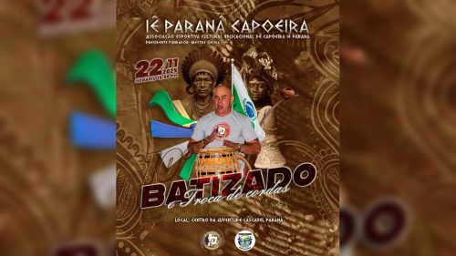 Evento de capoeira promove batizado, troca de cordas e arrecadação de brinquedos em Cascavel