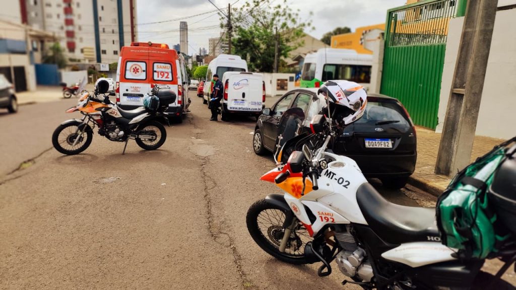 Jovem em surto mobiliza PM e Samu perto da Rodoviária de Cascavel