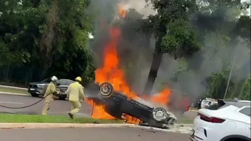 Médico oftalmologista morre carbonizado em acidente terrível, em Maringá