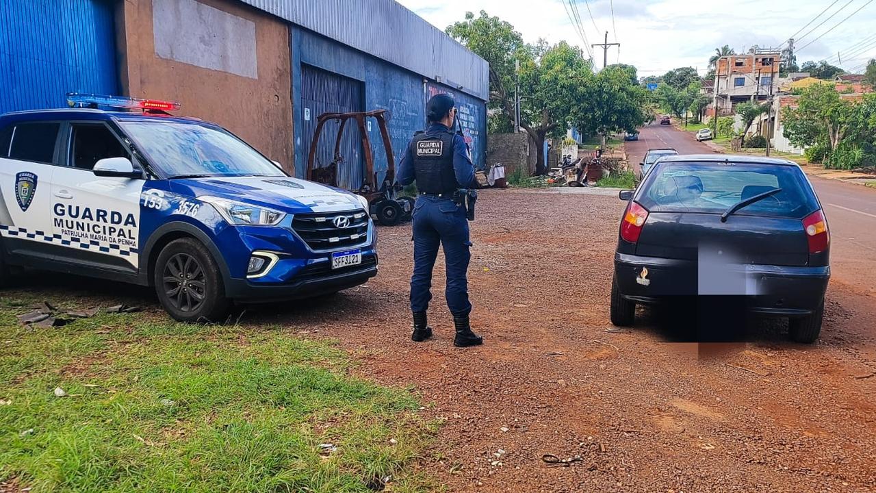Fiat Palio com registro de furto é recuperado pela Guarda Municipal Fiat Palio com registro de furto é recuperado pela Guarda Municipal