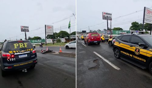 Motociclista morre e garupa de 15 anos fica ferido após acidente com carro na Região Norte do Paraná