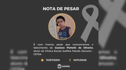 Criança que morreu afogada em açude era aluno do CETEA em Cascavel Imagem referente a Criança que morreu afogada em açude era aluno do CETEA em Cascavel
