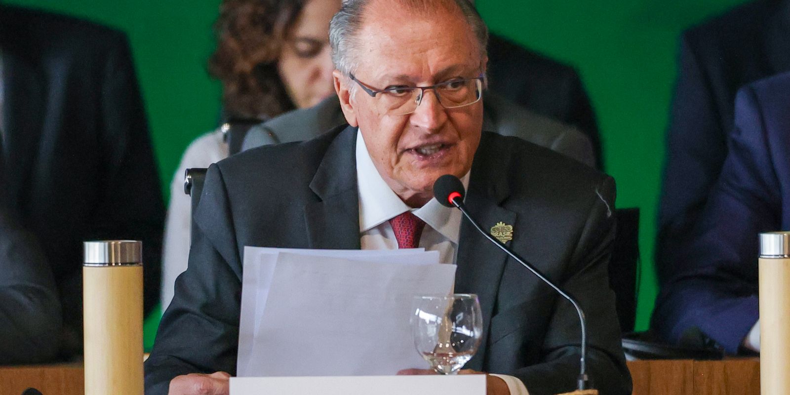 Alckmin defende ação climática guiada por ciência e solidariedade Alckmin defende ação climática guiada por ciência e solidariedade