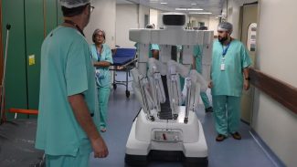 Inca ganha primeiro centro de treinamento em cirurgia robótica do SUS Inca ganha primeiro centro de treinamento em cirurgia robótica do SUS