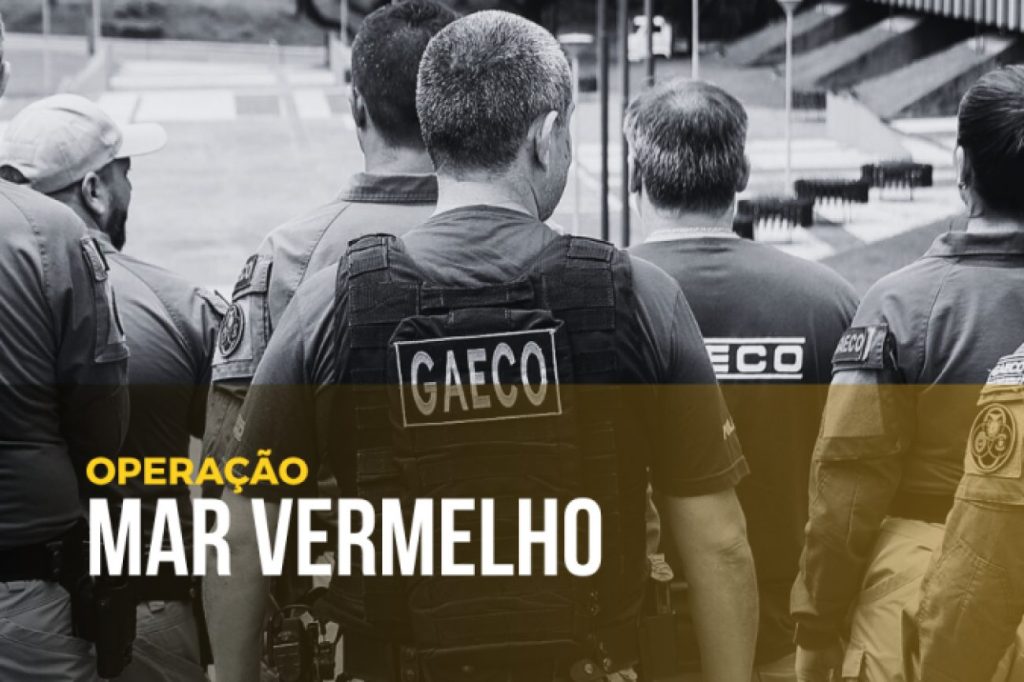 Gaeco cumpre mandados na 3ª fase da Operação Mar Vermelho, que apura desvios de cargas com participação de policiais Gaeco cumpre mandados na 3ª fase da Operação Mar Vermelho, que apura desvios de cargas com participação de policiais