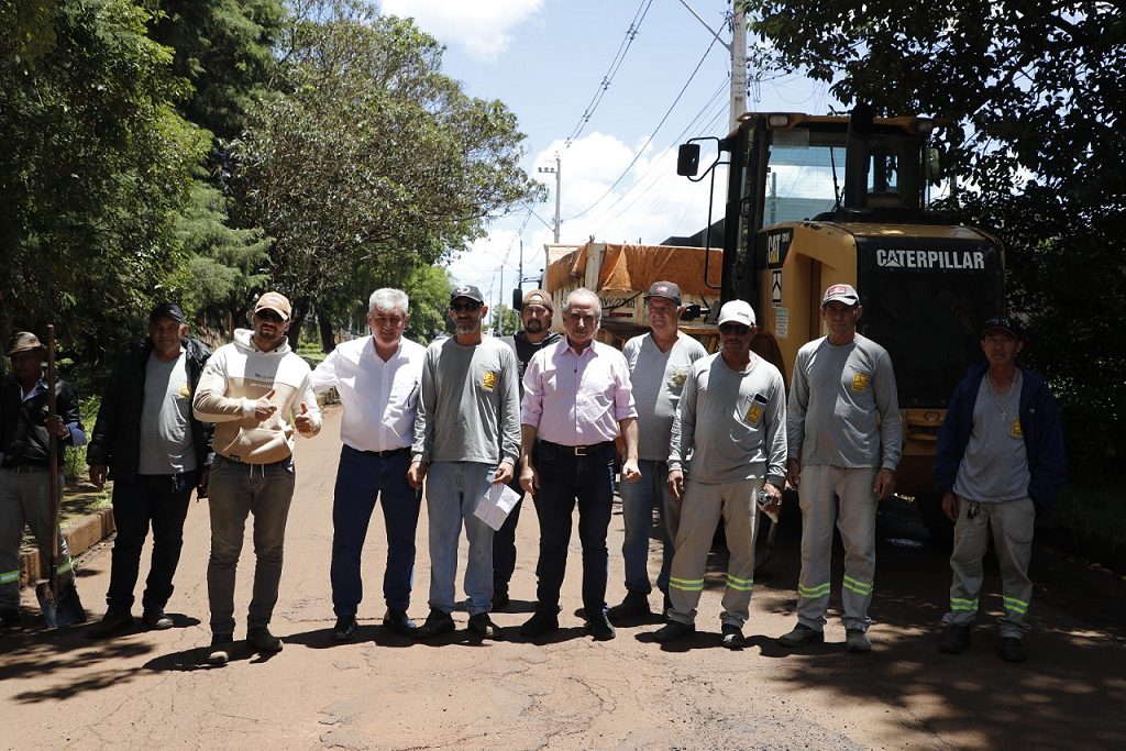 Prefeitura segue tapando buracos em Cascavel