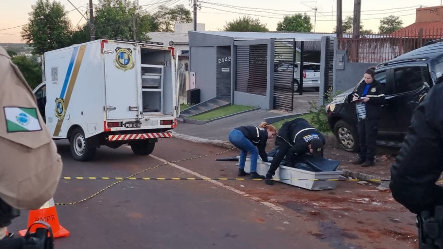 Polícia Científica é acionada para perícia em morte de motorista no bairro Brasília