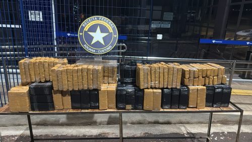 Receita Federal apreende mais de 200 kg de substância análoga à maconha na BR-277