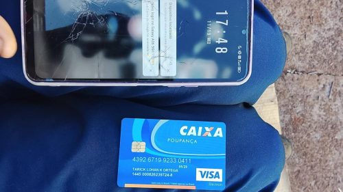 Foi achado um celular da marca Xiaomi no Bairro Canadá