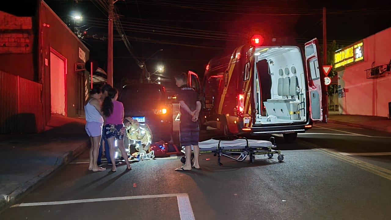 Idoso é atropelado e motorista foge sem prestar socorro