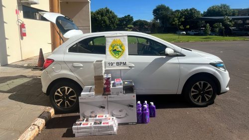 Black Friday: Polícia apreende mercadorias sem nota fiscal em Toledo