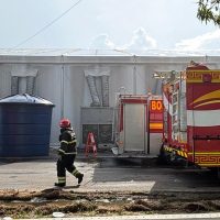 Zona Azul da COP30 segue fechada; 13 foram atendidos após incêndio Imagem referente a Zona Azul da COP30 segue fechada; 13 foram atendidos após incêndio