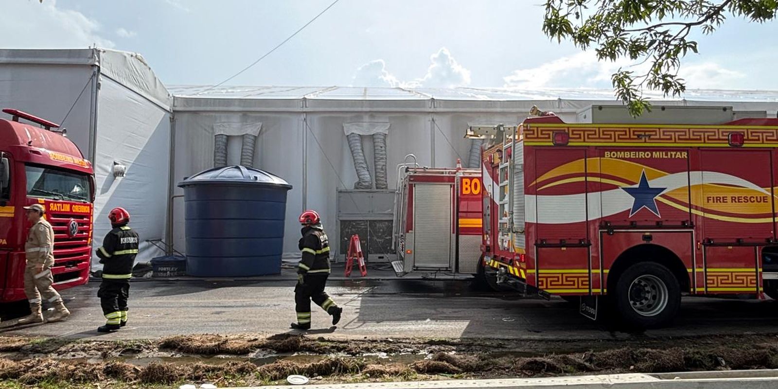 Zona Azul da COP30 segue fechada; 13 foram atendidos após incêndio Zona Azul da COP30 segue fechada; 13 foram atendidos após incêndio
