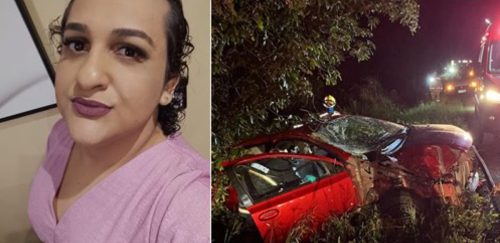 Identificada mulher que morreu em capotamento na PRC-158 em Vitorino