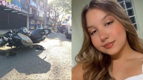 Tamiris Alves, de 18 anos, sobrinha do prefeito Ismael Batista, e Alan Rodrigues morrem em acidente na Avenida Brasil, em Maringá