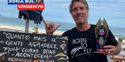 Bicampeão de asa-delta morre ao cair de parapente no Rio Imagem referente a Bicampeão de asa-delta morre ao cair de parapente no Rio