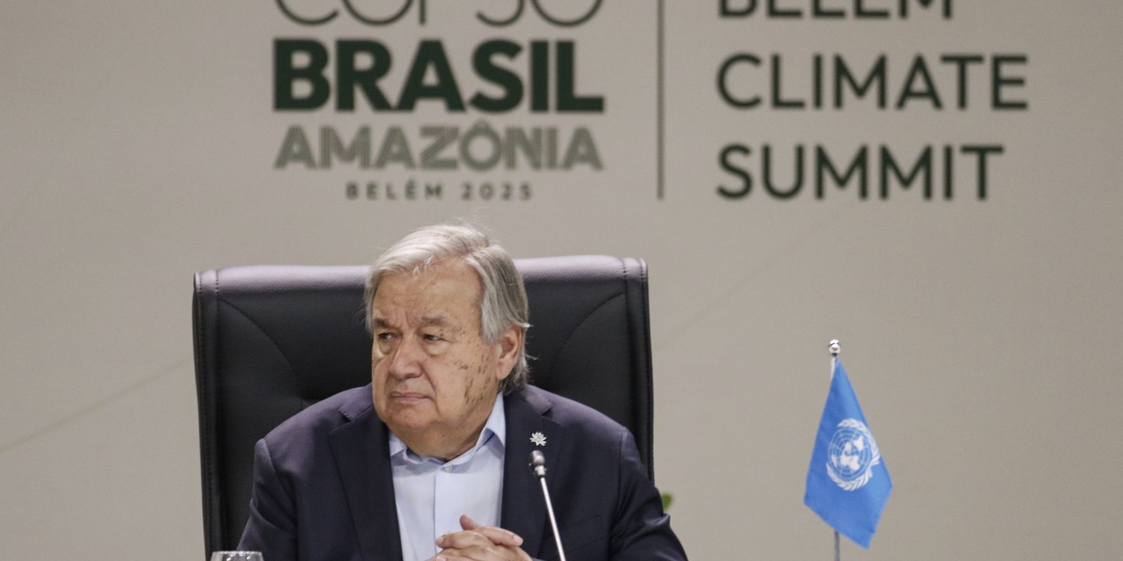 Guterres apela por transição energética justa e cobra resultado da COP Guterres apela por transição energética justa e cobra resultado da COP