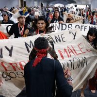 COP30: demarcação de terras e participação popular marcaram protestos Imagem referente a COP30: demarcação de terras e participação popular marcaram protestos