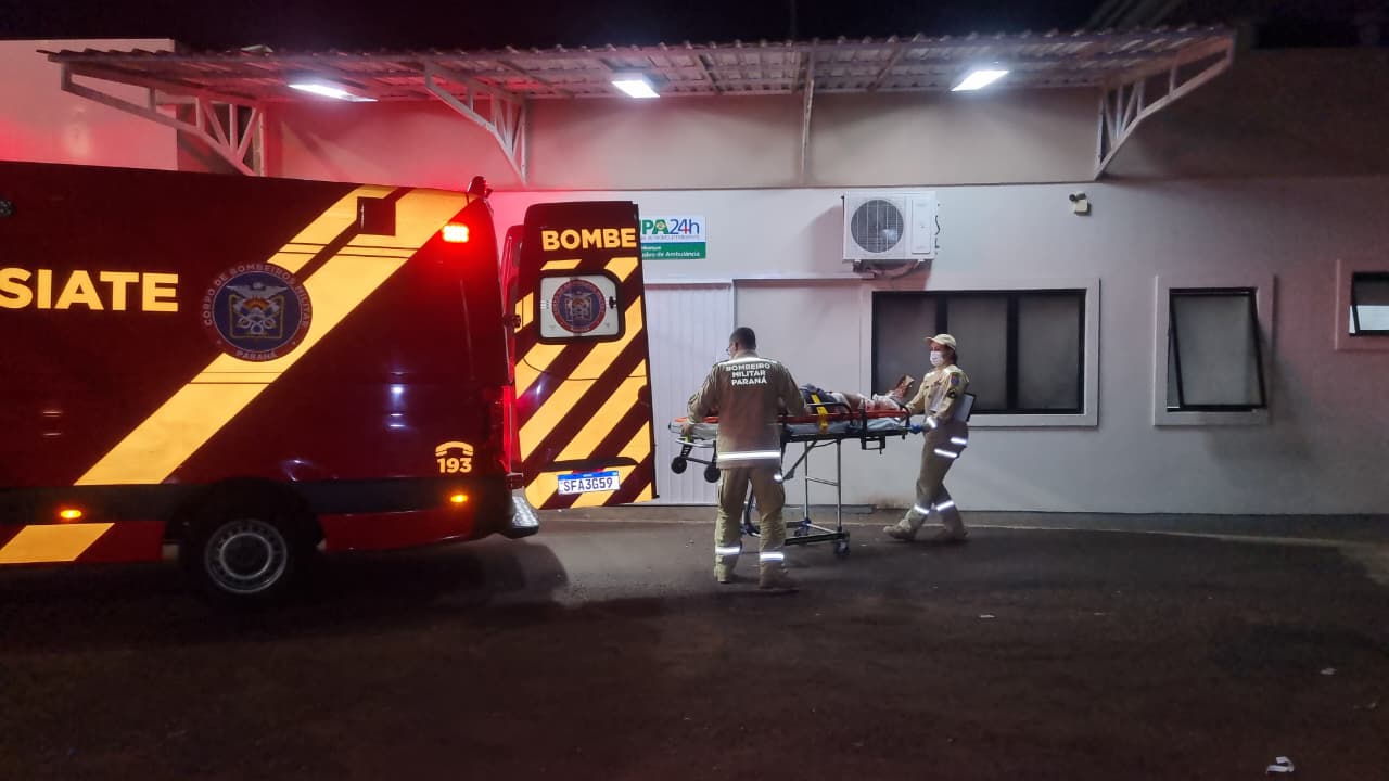Homem quebra a perna após sofrer queda no Bairro Floresta Homem quebra a perna após sofrer queda no Bairro Floresta