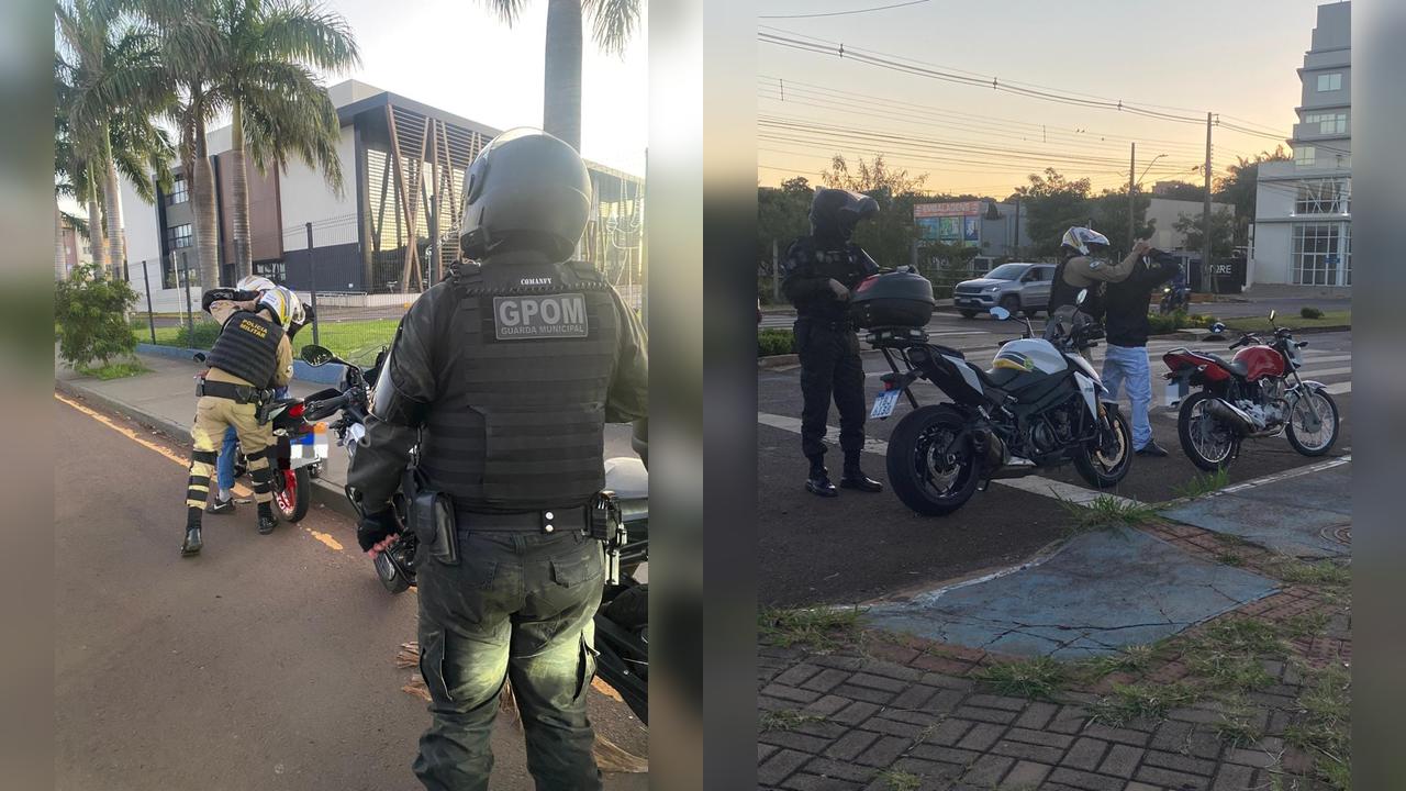 PM e GM fazem pente-fino e multam geral em mega blitz no trânsito de Cascavel PM e GM fazem pente-fino e multam geral em mega blitz no trânsito de Cascavel