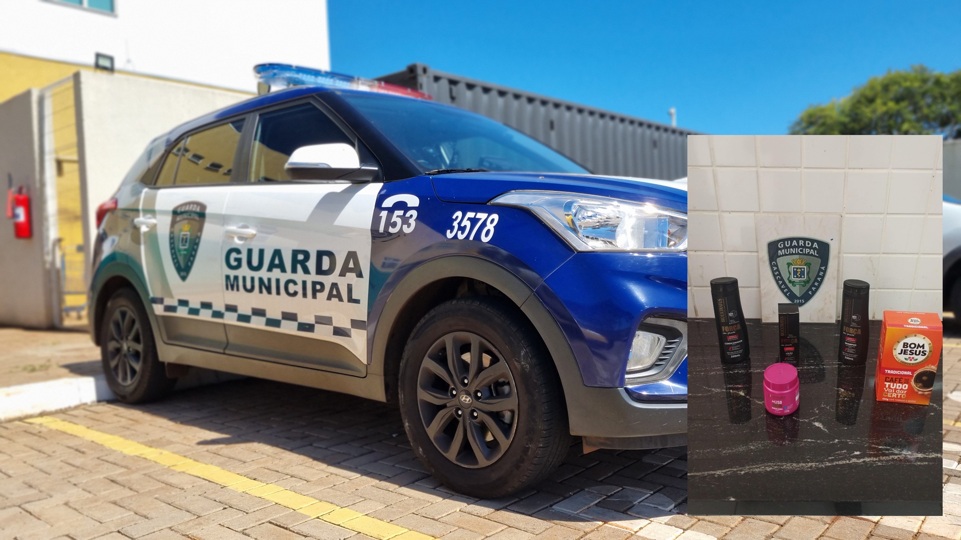 Jovem de 27 anos é pega com R$ 250,00 em mercadorias furtadas na região norte Jovem de 27 anos é pega com R$ 250,00 em mercadorias furtadas na região norte