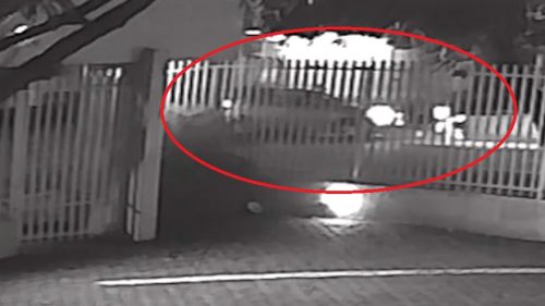 Vídeo mostra acidente que deixou motociclista ferido no Centro