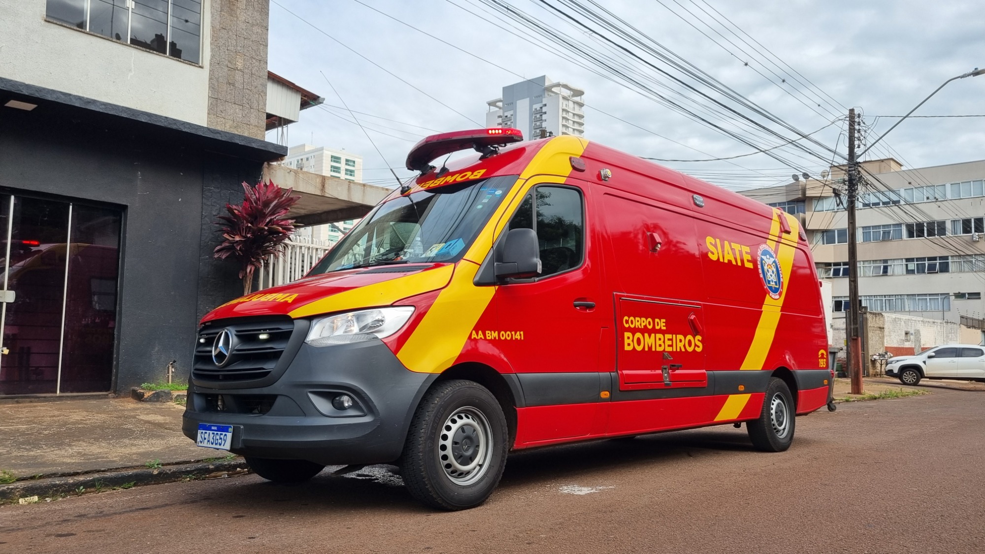 Idosa de 86 anos fica ferida ao sofrer acidente doméstico no Centro de Cascavel