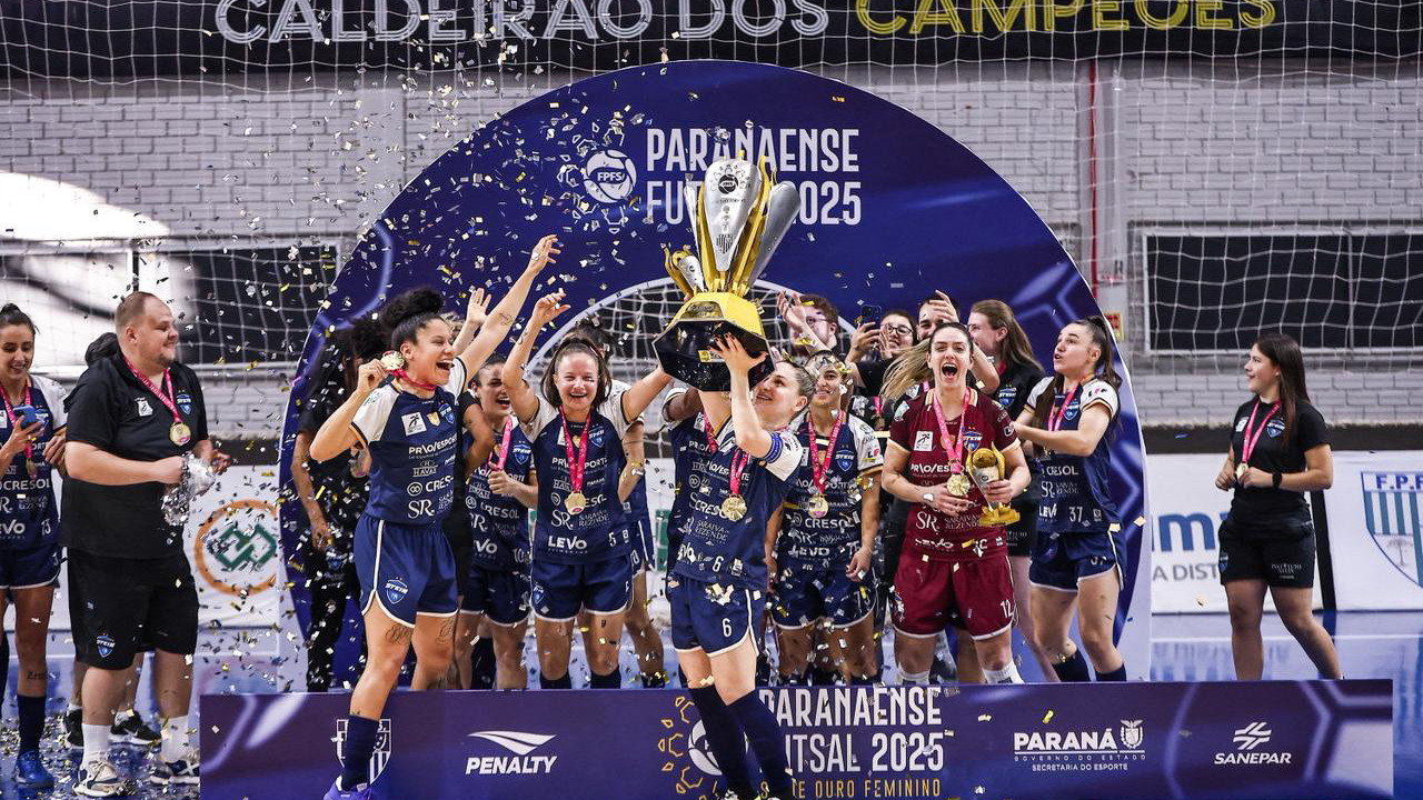 Stein Cascavel Futsal é pentacampeão do Paranaense Série Ouro