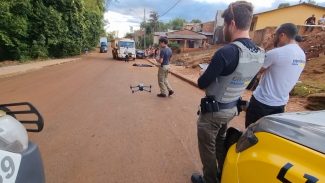 Polícia Científica usa drone e tecnologia via satélite para reconstruir dinâmica de acidente fatal em Cascavel Polícia Científica usa drone e tecnologia via satélite para reconstruir dinâmica de acidente fatal em Cascavel