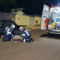 Imagem referente a Mulher sofre fratura exposta após ser atingida por moto em Cascavel