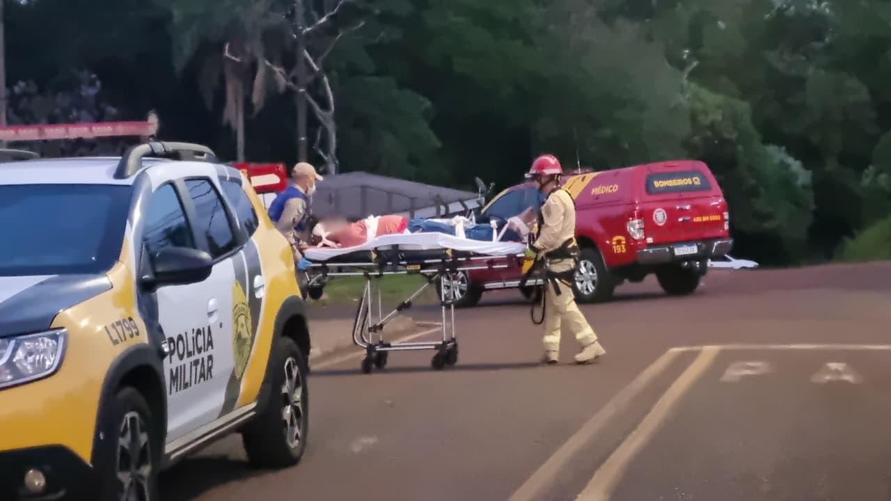 Homem em surto mobiliza equipes do SIATE e da PM em prédio do bairro Country