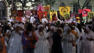 Caravanas saem de SP rumo à Marcha das Mulheres Negras em Brasília
