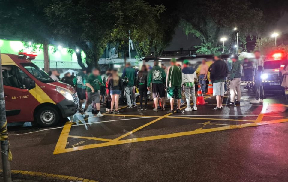 Confusão termina com diretor de organizada baleado por PM de folga na festa do Coritiba