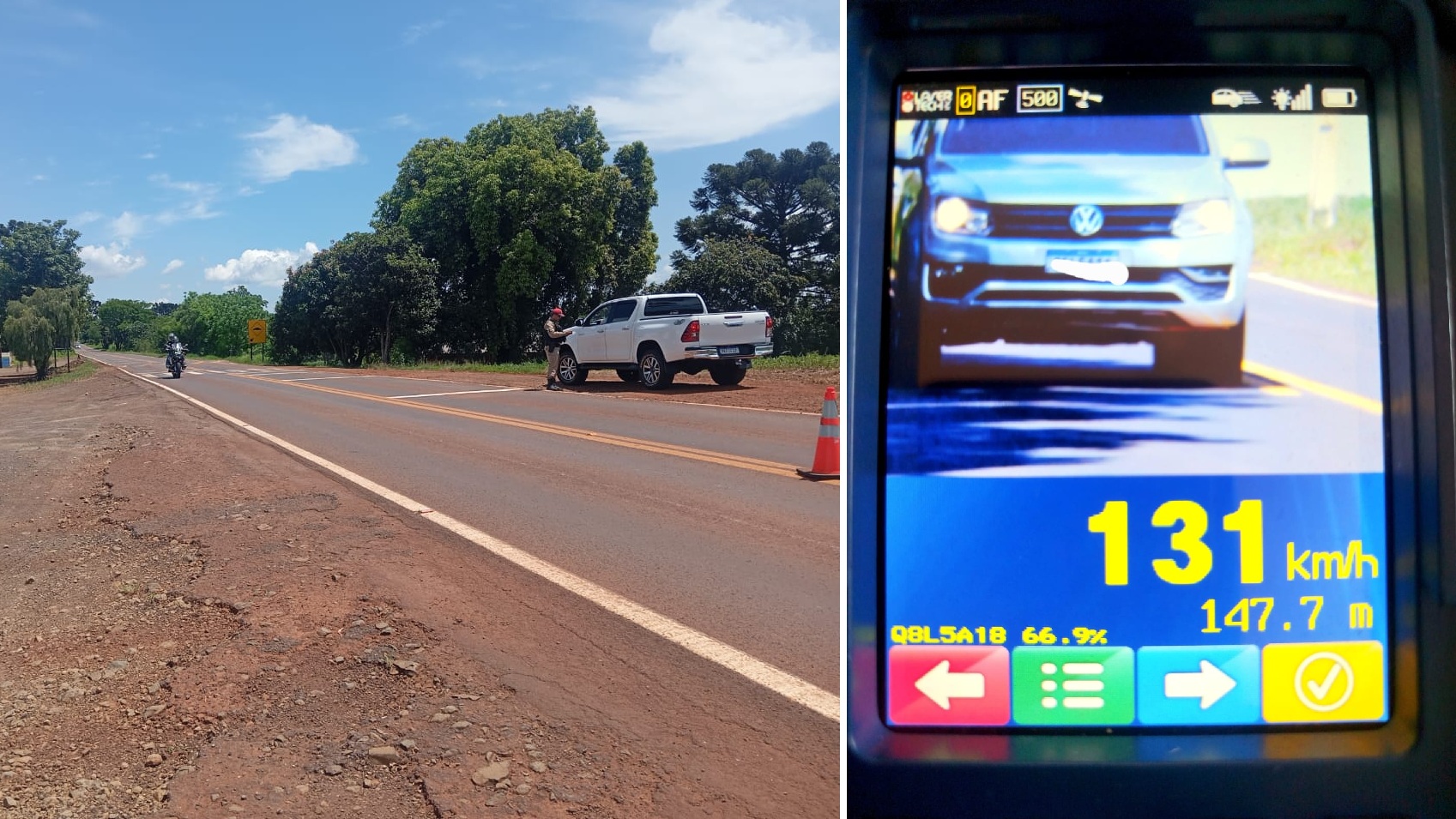 Feriado com blitz pesada: remédios ilegais, prisões e excesso de velocidade nas rodovias de Cascavel Imagem referente a Feriado com blitz pesada: remédios ilegais, prisões e excesso de velocidade nas rodovias de Cascavel