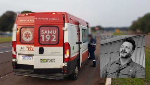 Homem é baleado durante briga de trânsito na PR-483 e morre antes de chegar ao hospital