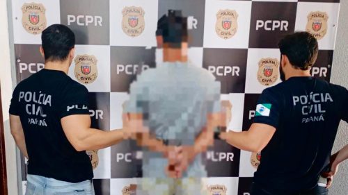PCPR cumpre mandado de prisão definitivo por estupro e prende condenado em Quedas do Iguaçu