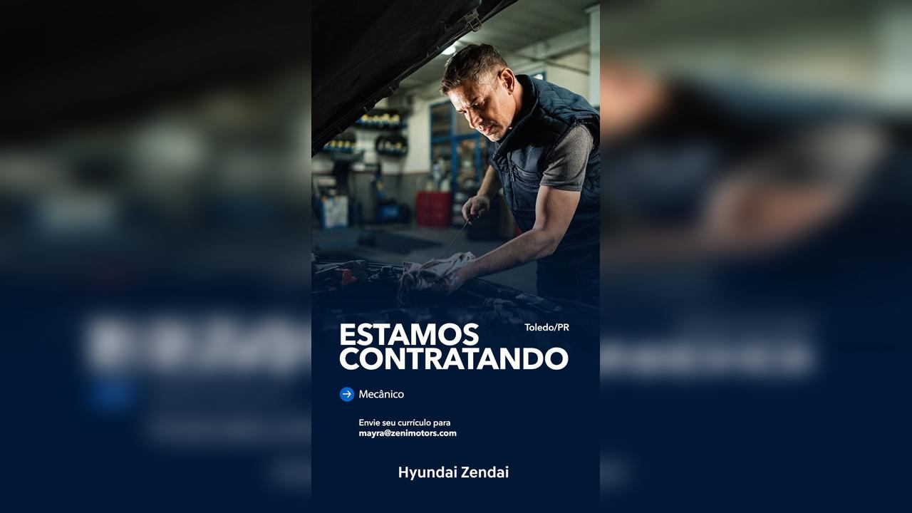 Zendai Veículos abre vaga para Mecânico em Toledo Zendai Veículos abre vaga para Mecânico em Toledo