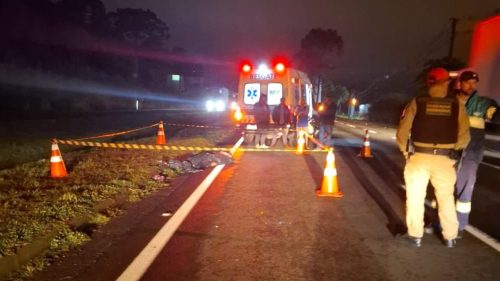 Homem de 44 anos perde a vida em atropelamento na PR-151