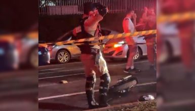 Imagem referente a Perseguição termina em tragédia: PM morre e vídeos mostram comoção em Cascavel