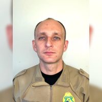 Imagem referente a Corpo do Policial Militar Ariel Rubenich está sendo velado na Capela Master da Acesc