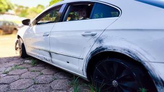 Veja como ficou carro envolvido na fuga que matou PM em Cascavel; Delegacia de Homicídios assume investigação Veja como ficou carro envolvido na fuga que matou PM em Cascavel; Delegacia de Homicídios assume investigação