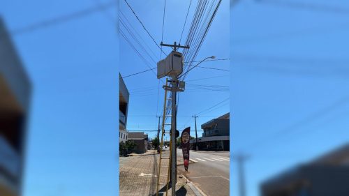 Radar novo na Rua Itália pega pesado: velocidade máxima é 40 km/h Radar novo na Rua Itália pega pesado: velocidade máxima é 40 km/h